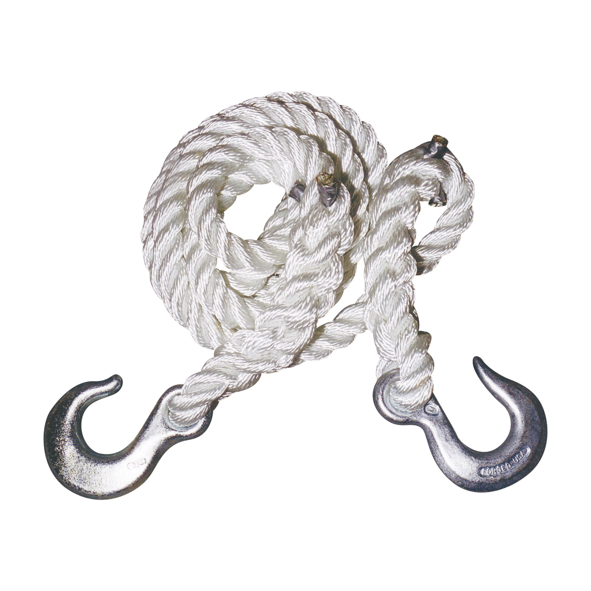 Hercules 1in. x 20ft. Nylon Tow Rope with Hooks, Model# T3220